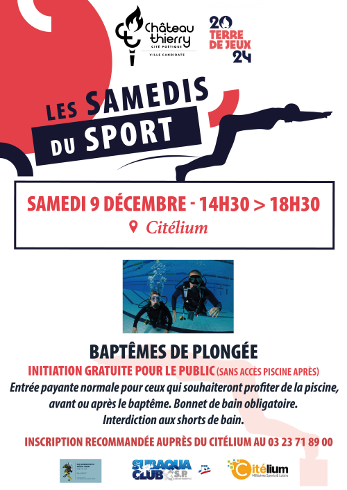 Les Samedis du Sport : Plongée