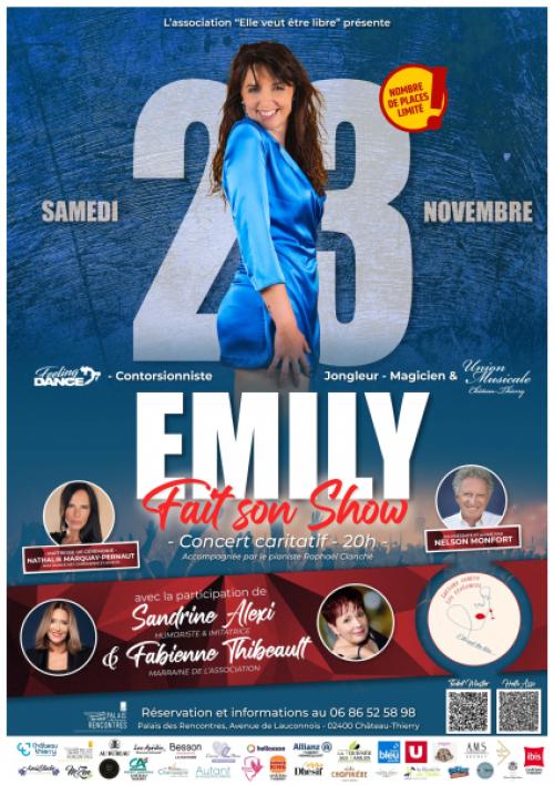 Emily fait son show - Concert Caritatif